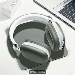Wireless Head-mounted Stereo Headphones 180° Surround Sound Bass Enhancement Built-in Microphone, Telescopic Rotating Flat Design, Auxtf Mode Supports