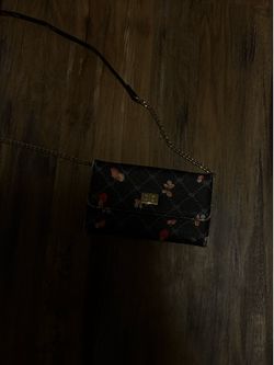Beautiful black butterfly purse