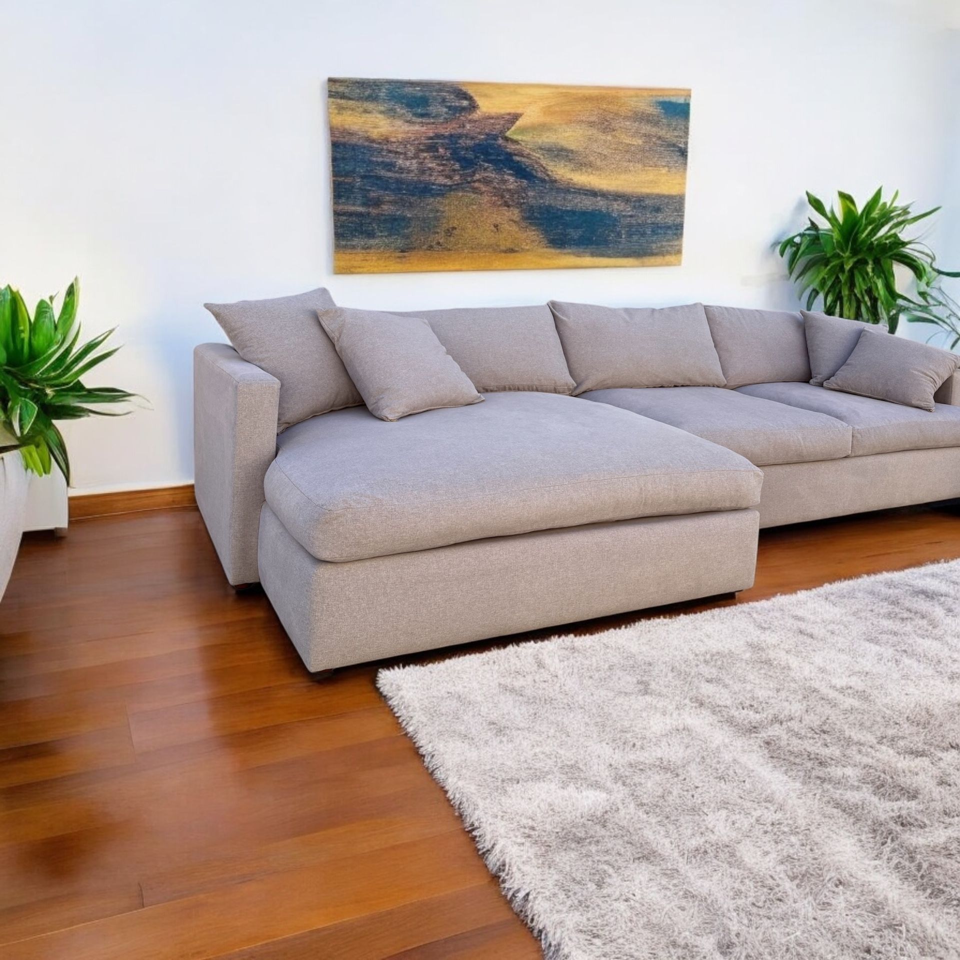 Grand Down Living Spaces Couch 🛻Delivery Available🛻
