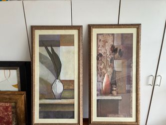 Pair of Framed Still Life Art Prints