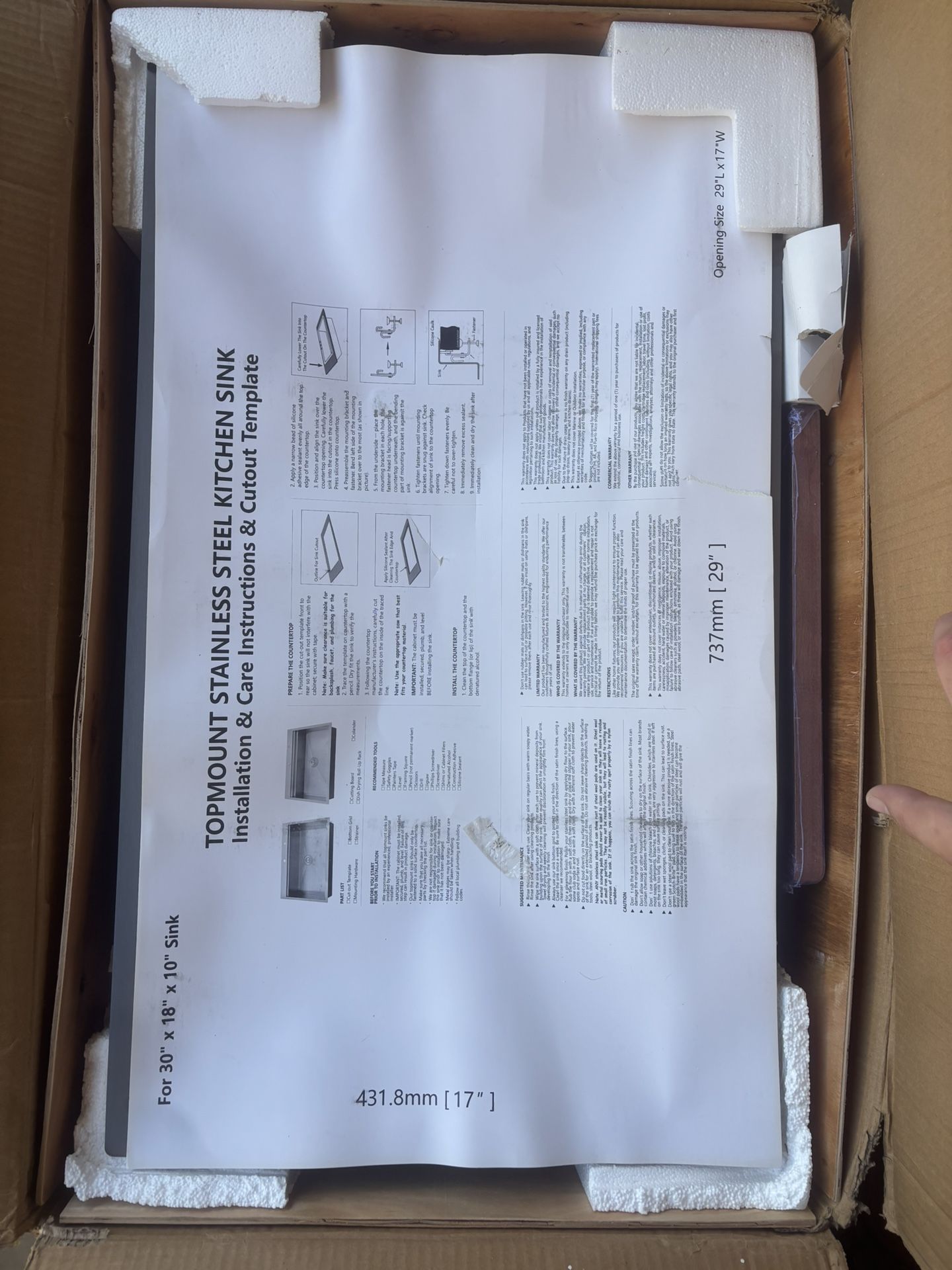 Stainless Steel Kitchen Sink