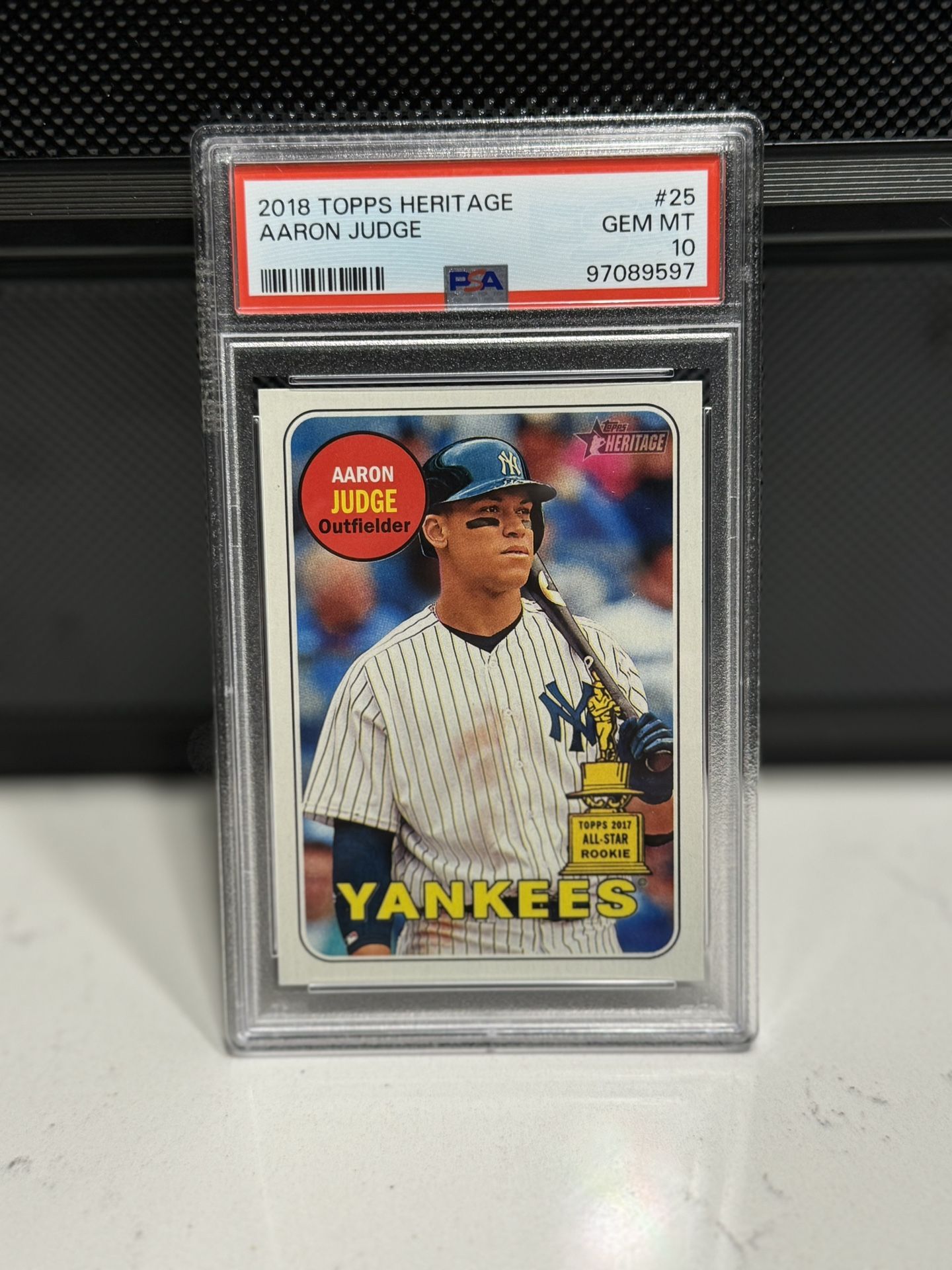 Aaron Judge 2018 Topps Heritage All Star RC Rookie Cup