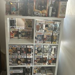 Anime Action Figure In Funko Pop Collection Plus Other Collectibles