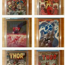 GRADED COMIC BOOKS ALL FOR...