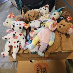 Beanie Babies Mixed Lot Pre Owned