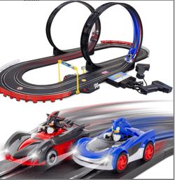 SONIC SLOT CAR TRACK SET