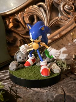 Sega Sonic the Hedgehog Sonic Frontiers custom base diorama figure