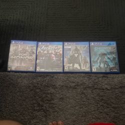 PS4 MARVEL AvENGERS -Destiny -FORHONOR-CHRONOS