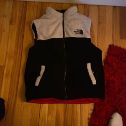north face vest size xxl