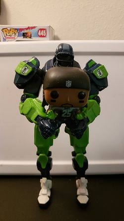 Funko Pop Seahawks Richard Sherman & Seahawks Team Cleatus