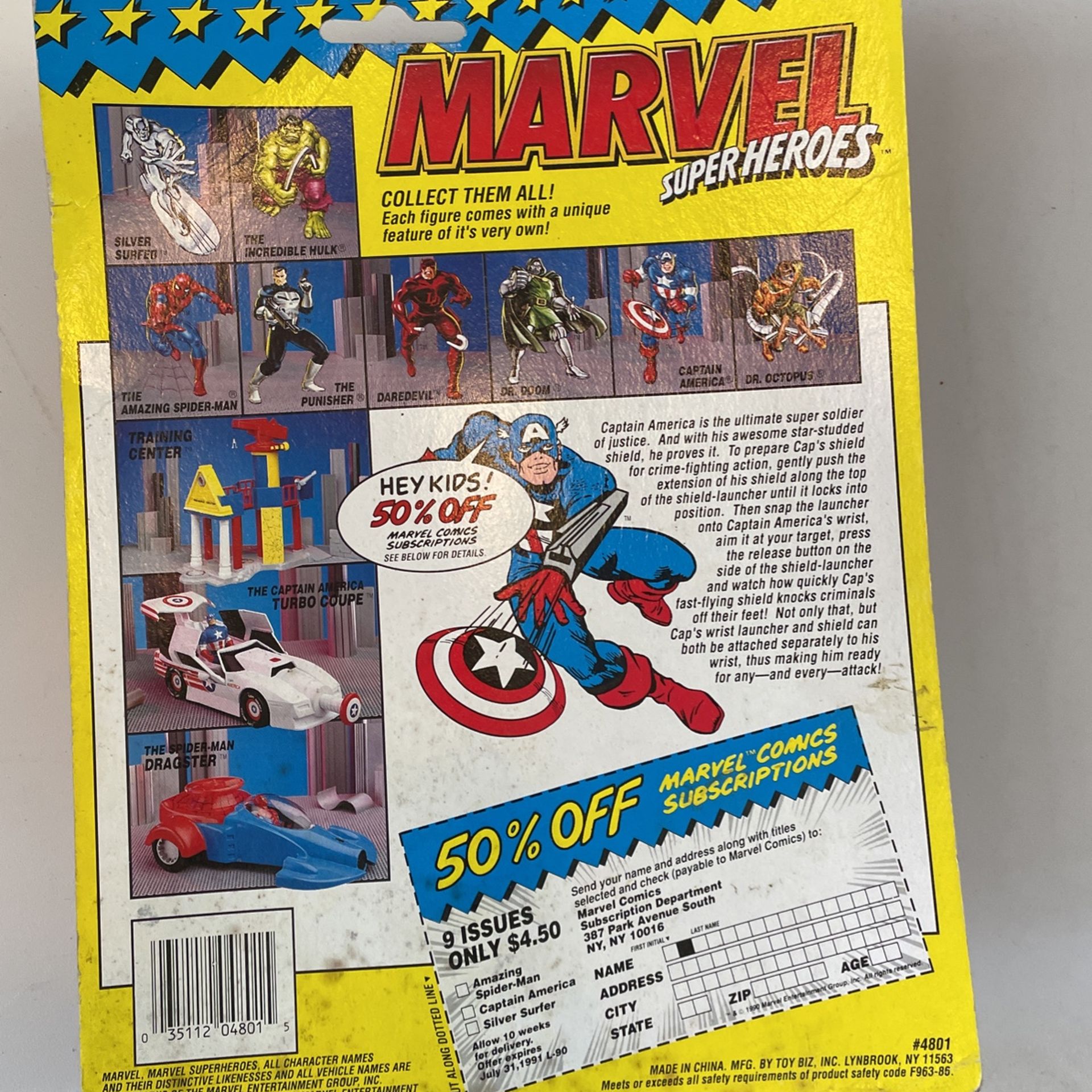 Marvel Hero Captain America