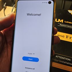 Unlocked Samsung Galaxy s10 128 GB