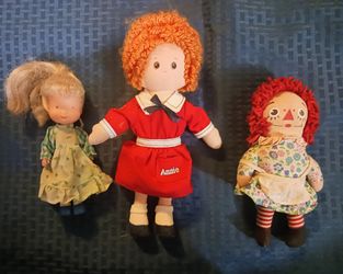 3 Vintage Dolls From 1970 s