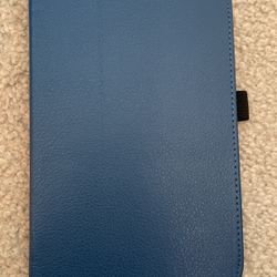 New - Leather Case - Tablet Galaxy Tab 2 - Blue  - Bonus 