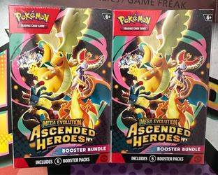 Pokemon Ascended Heroes Booster Bundle