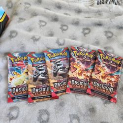 Obsidian Flames Booster Packs