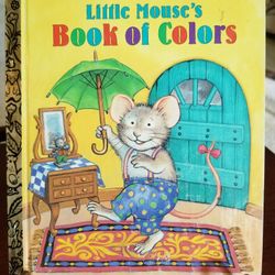 Little Golden Book #211-74 Little Mouse's Book of Colors