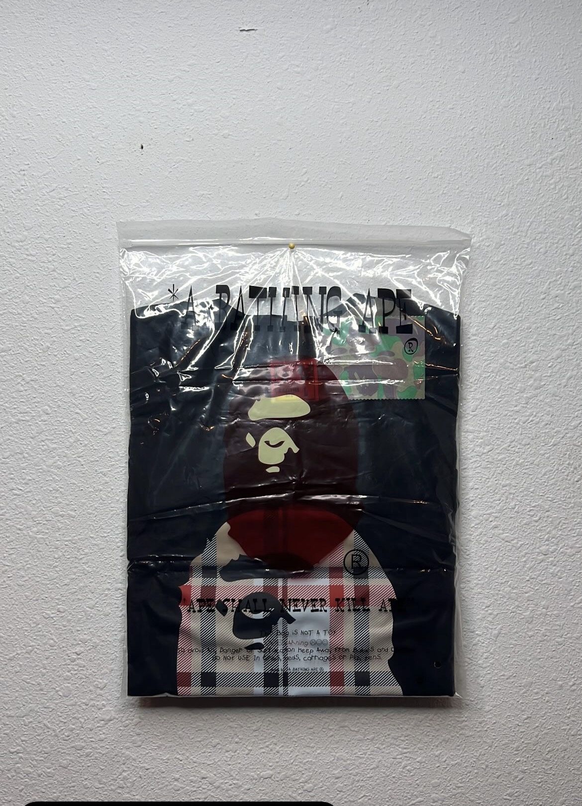 Bape X Burberry shirt 