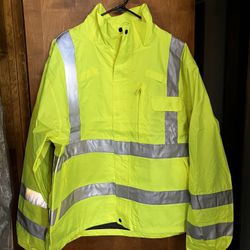 Cloudburst Safety Rain Jacket 
