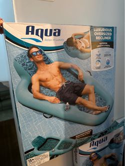 Aqua Luxury Oversized Pool Recliner Float – New