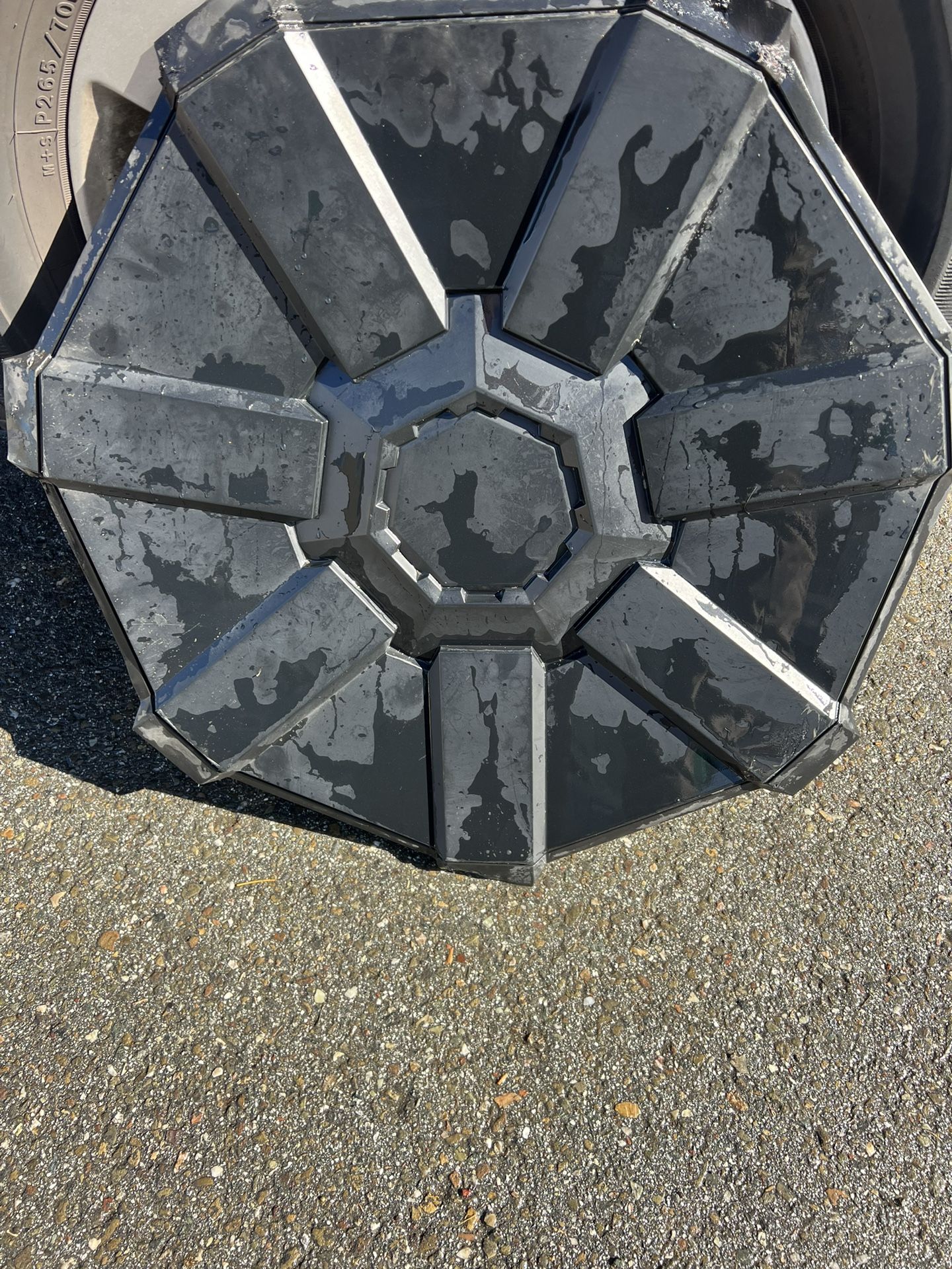 tesla hubcap cybertruck rim accessories