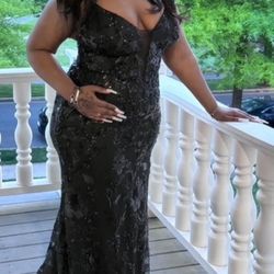 Designer prom dress