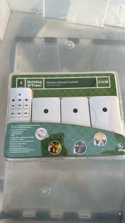 New Wireless Remote Control Outlet Set