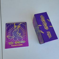 Pokemon Scarlet & Violet ETB Elite Trainer Box Players Guide & Box Only