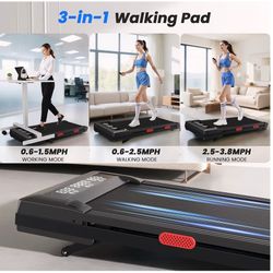 NEW Superrun 3-in-1 Walking Pad Treadmill | Auto Incline | Factory Sealed