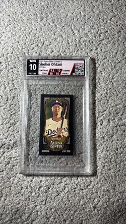2024 Topps Allen & Ginter X- Shohei Ohtani Short Print  Black Mini Gem Mint 10!
