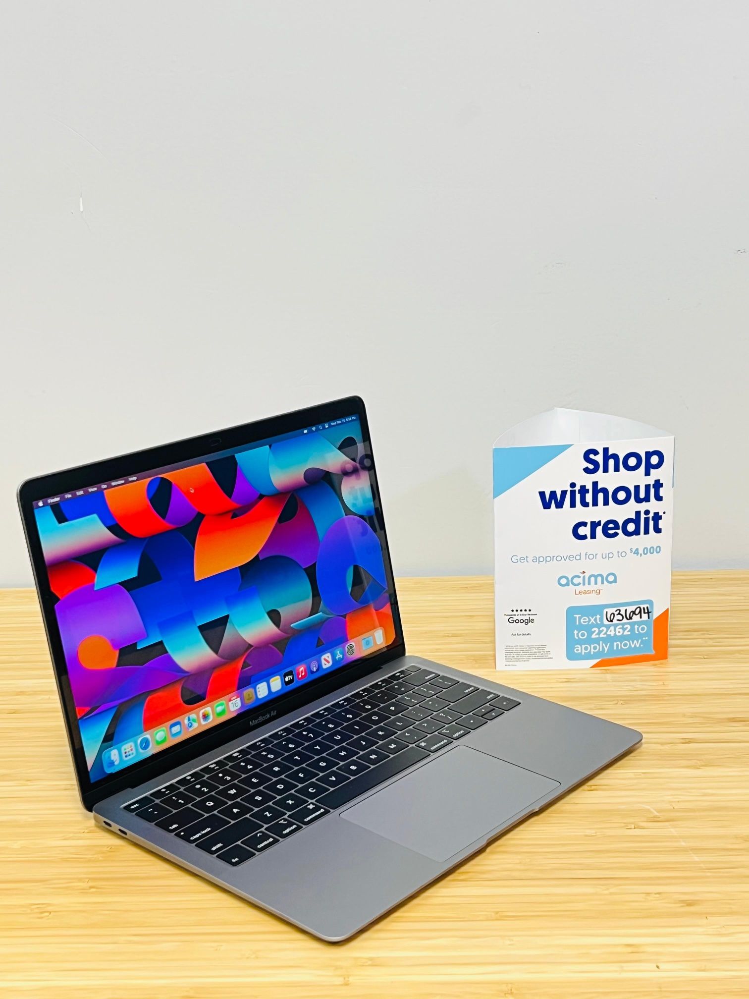 MacBook Air Laptop Space Grey 13” Screen Intel Core i5/8GB RAM/256GB⚡️with Microsoft Office Word Excel,Logic,Final Cut💻 1Yr Wrnty✅$0Down Finance