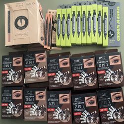 brow kits/eyeliners
