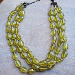 Quartz Beaded Necklace