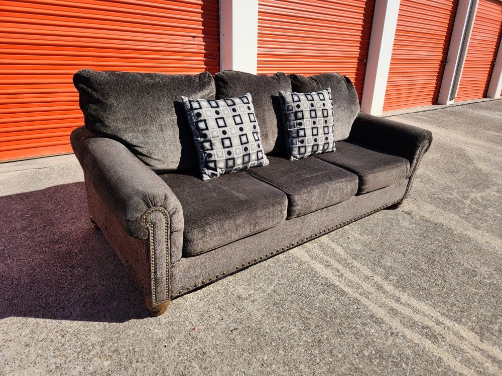 Grey Couch (delivery available)