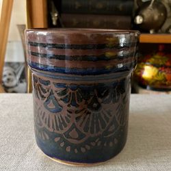Vintage Stoneware Crock/Planter