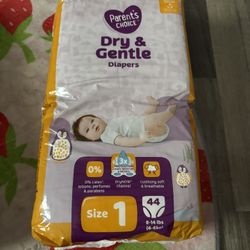 parents choice size 1, 44 count