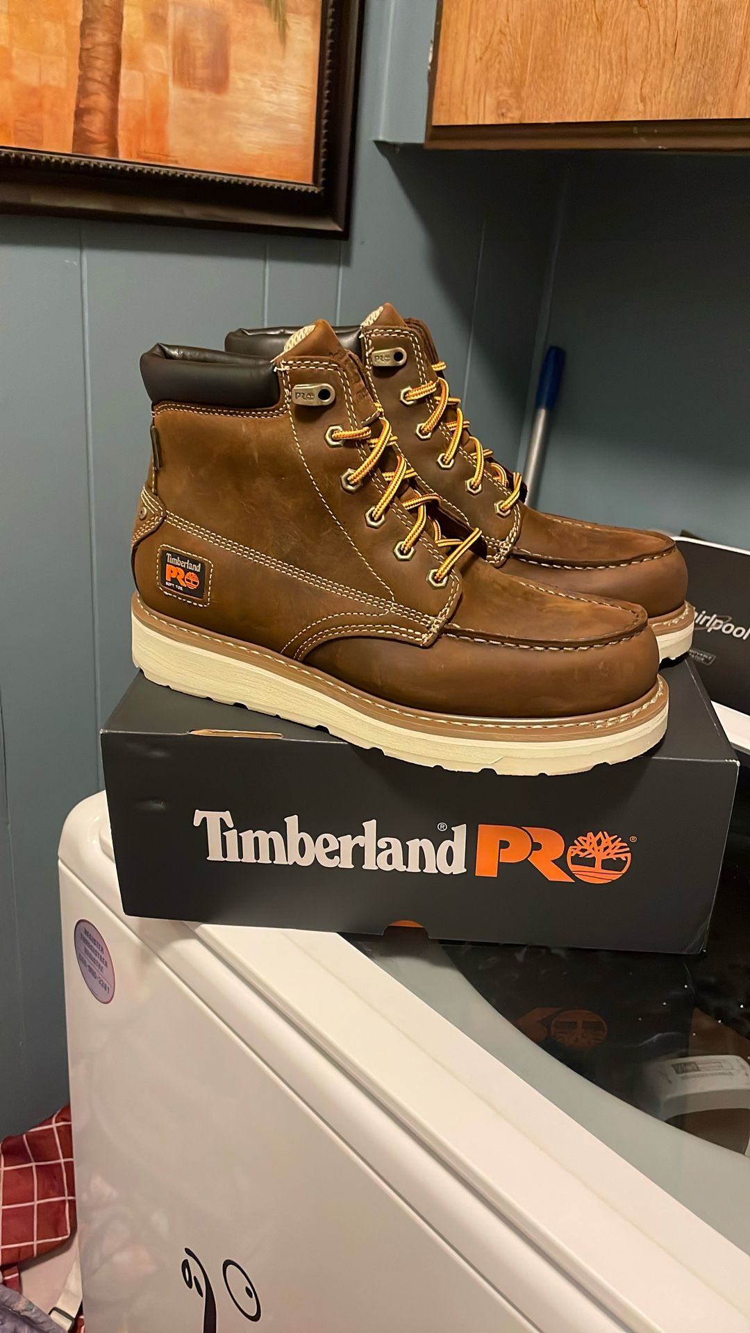 Timberlands Pro Soft Toe Waterproof Size 8.5 Size 9 And Size 9.5 Available