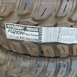 LT275/65 R20 Tires Fuzion Max Traction