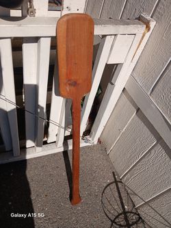 Wood Boat Paddle