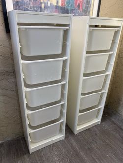 IKEA Trofast Storage with Bins - $85 EACH -Local Delivery for a Fee - See My Other Items😀
