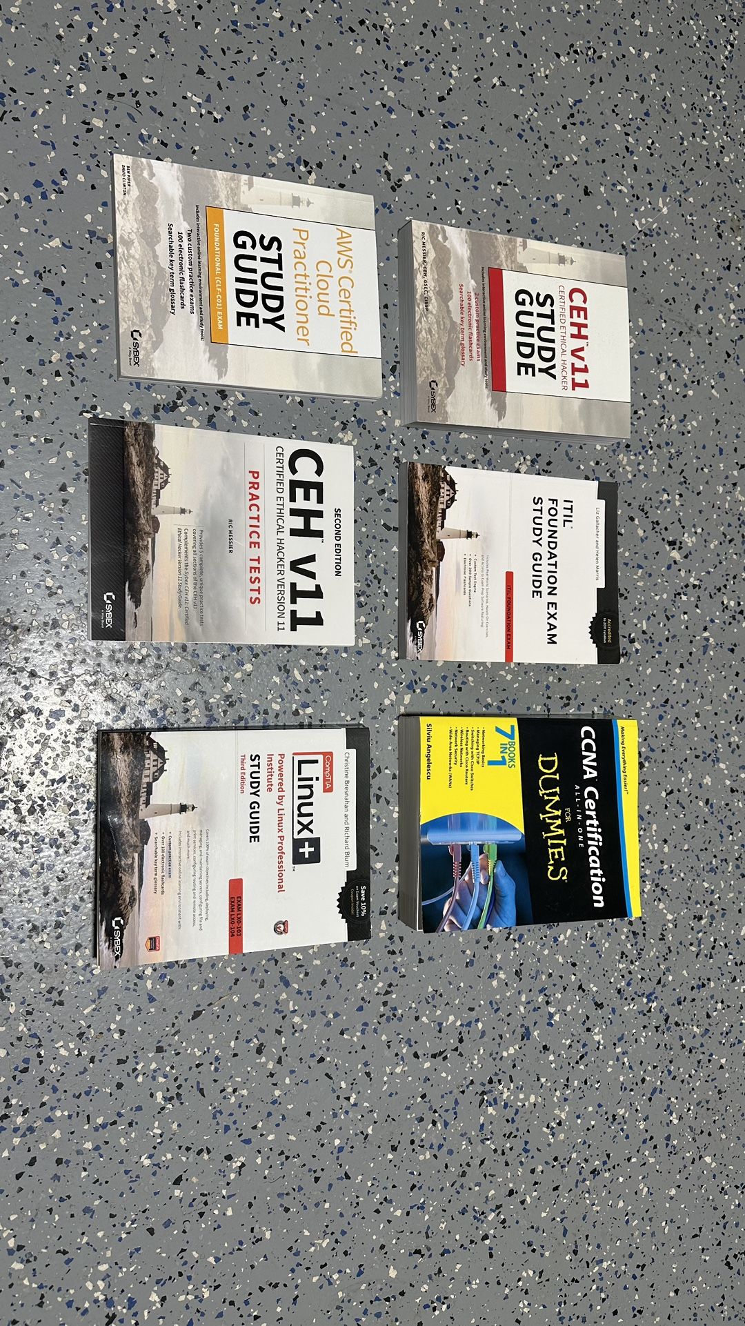 IT Books-Linux+/CEHV11 Study &Tests