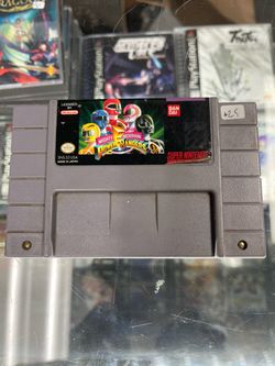 Mighty Morphin Power Rangers SNES $25 Gamehogs 11am-7pm