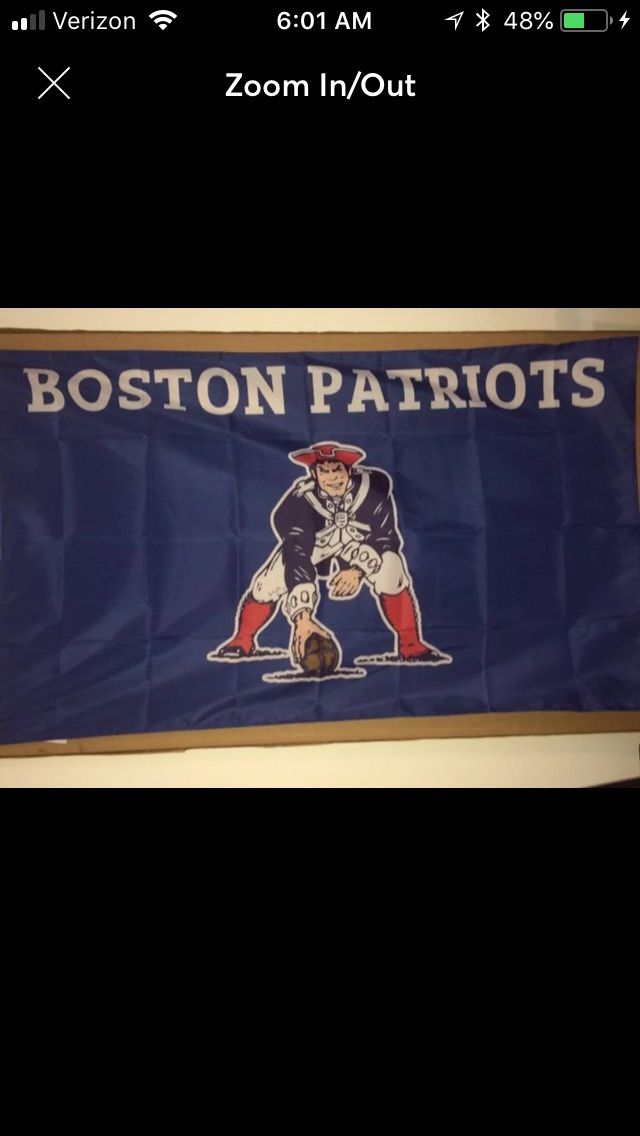 New England Patriots 3x5ft banners 18.00 each