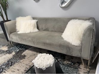 Velvet Loveseat