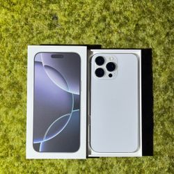 iPhone 16 Pro Max | 256GB | White Titanium | Factory Unlocked