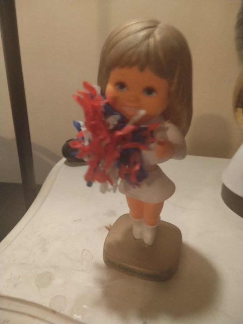Vintage Buffalo Cheerleader Bobblehead