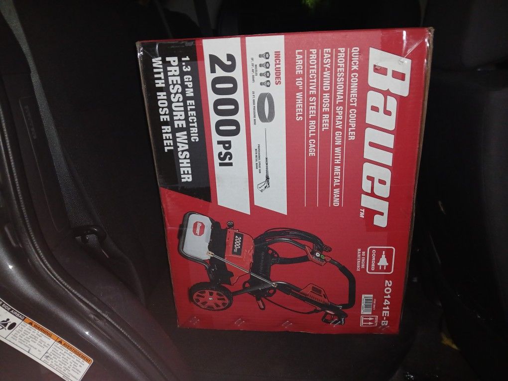 BAER 200PSI PRESHURE WASHER