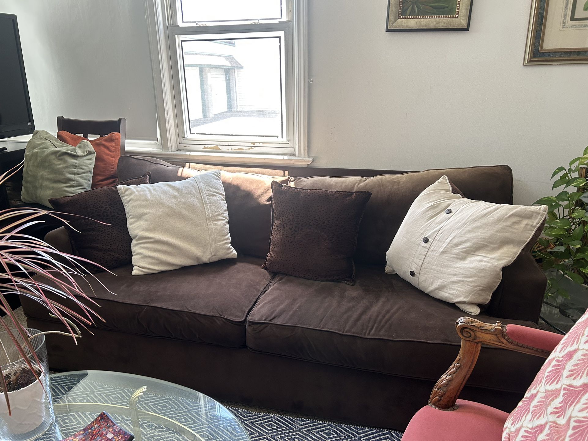 brown Couch
