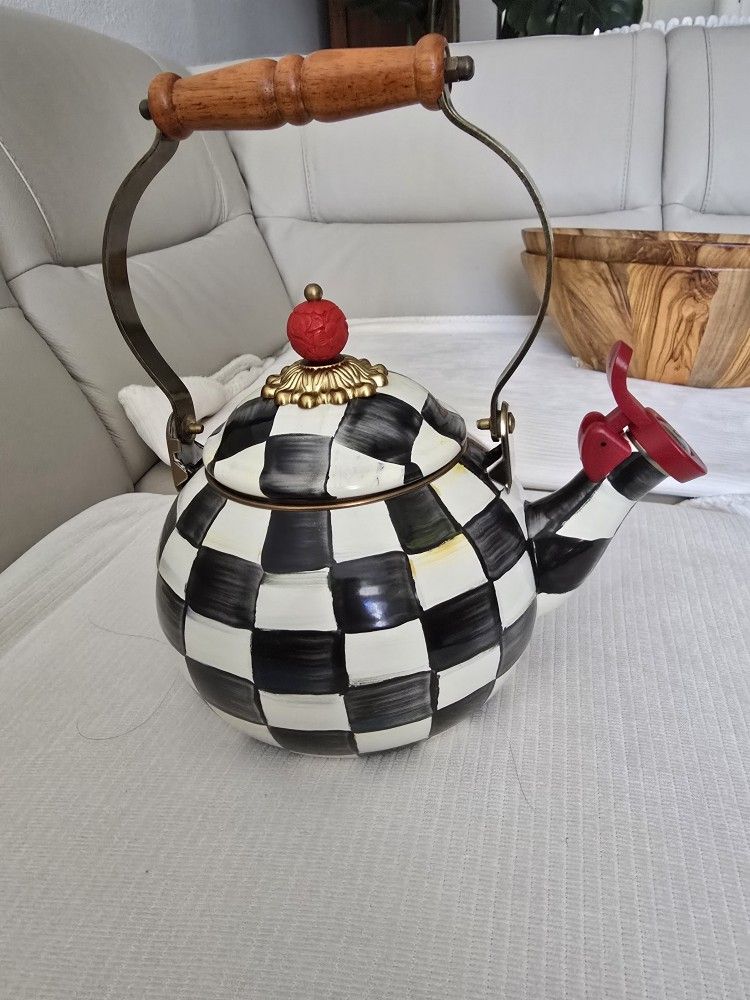 Mackenzie-childs Tea Kettle 