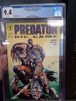 Predator: Big Game #2 CGC 9.4 Dark Horse Comics